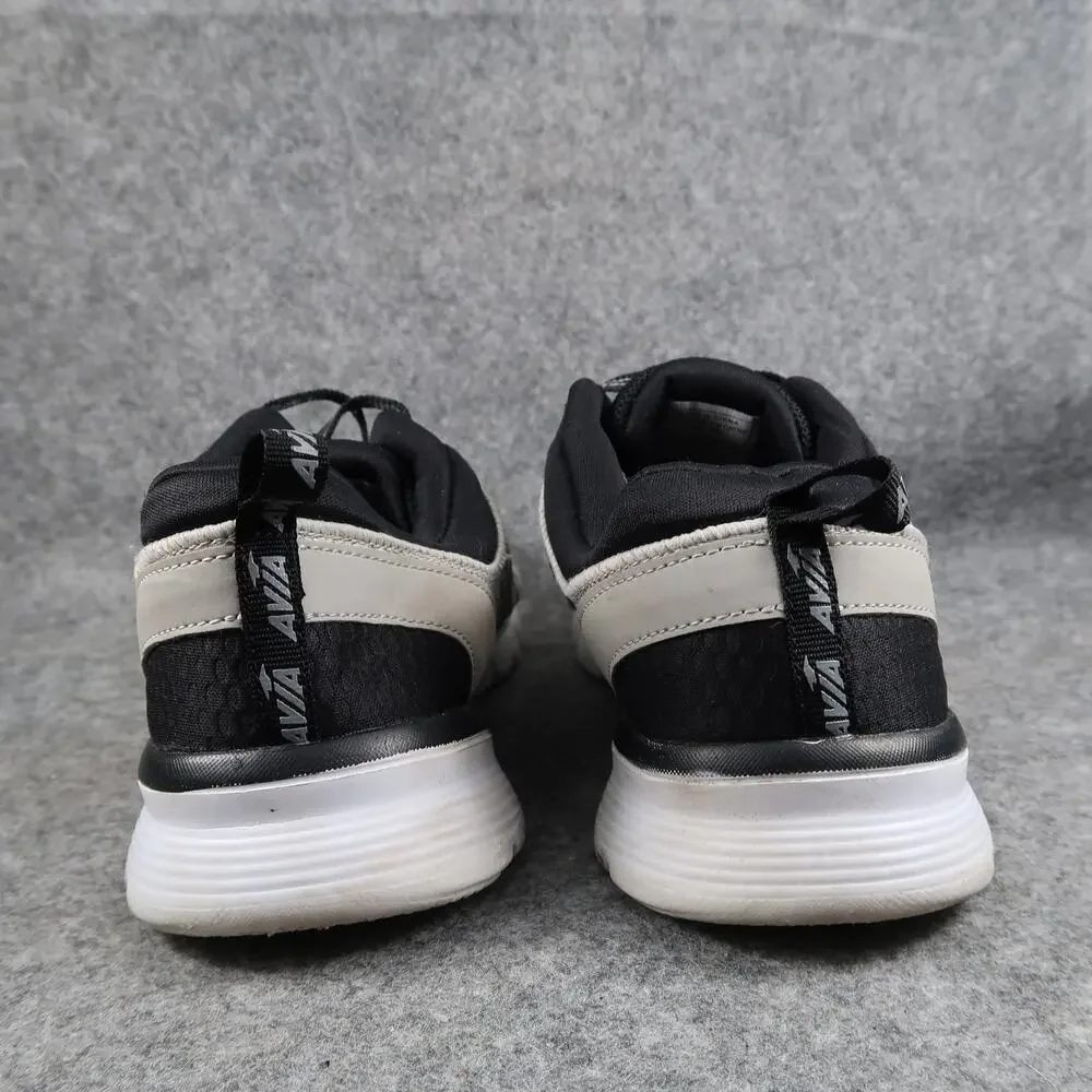 Avia Shoes Mens 9.5 Athletic Trainers Running Sneaker Active Comfort Casual Grey